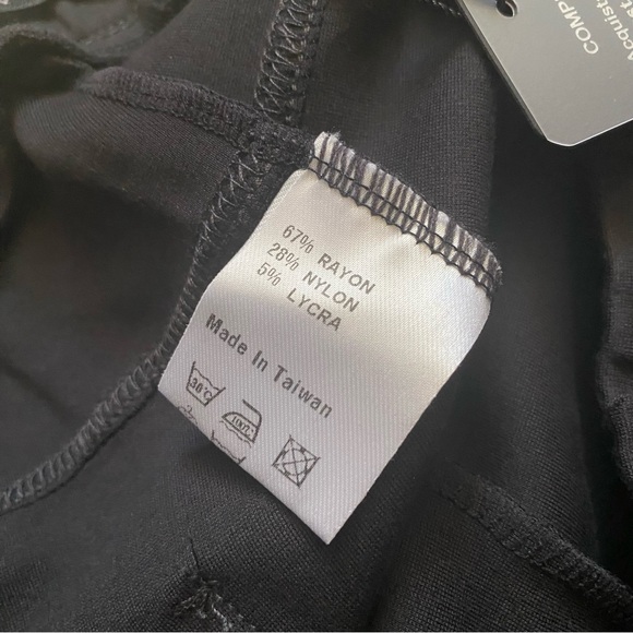 Italian Pro Taste Riding Style Black Buttery Soft Pants NWT - Picture 5 of 15